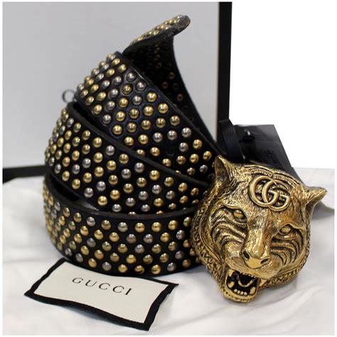 gucci key ring cat|Gucci feline head belt.